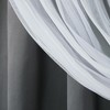 TOWN & COUNTRY LUXE Talia Double Layer Indoor Curtains, Sheer