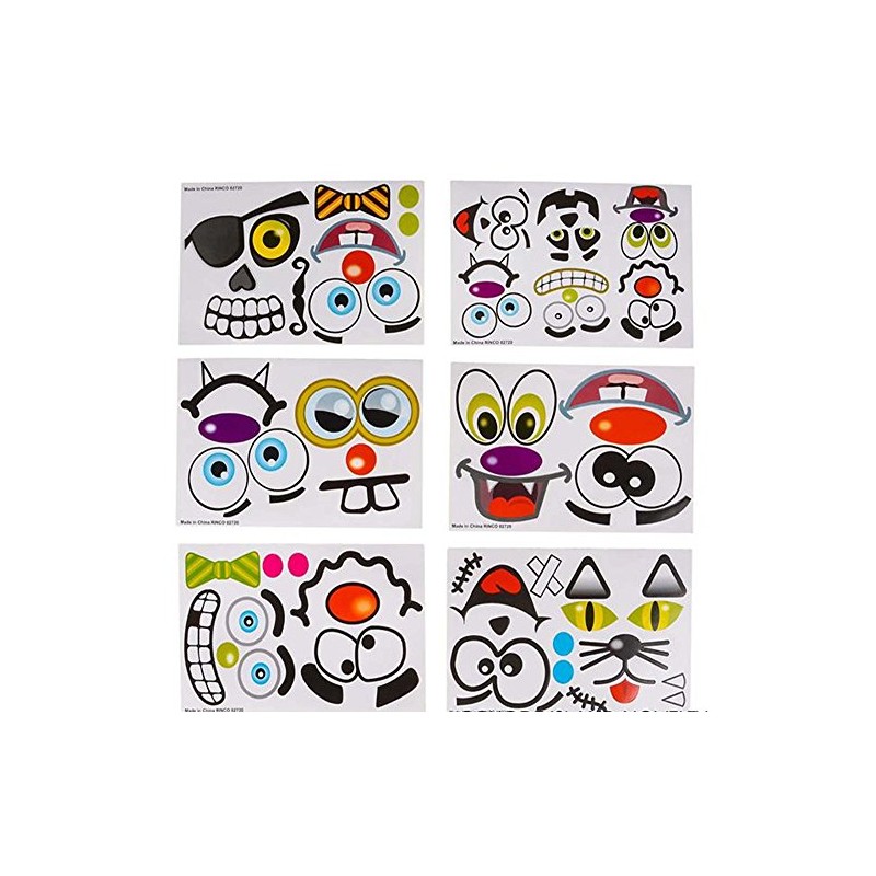 Funny FACE Stickers for Balloons & Other Decoration RM4289