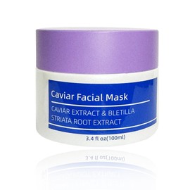 MOAGERDTD CaviarEssence Hydrating Face Mask - Repair, Firm, and Fight Wrinkles with Centella Asiatica & Sturgeon Caviar Extract - Nourishes, Soothes, and Revitalizes All Skin Types (3.4 fl oz)