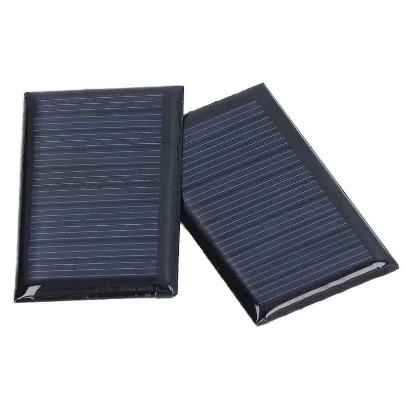 Garosa 10pcs 5V 300MA 0.15W Polysilicon Small Solar Cell DIY