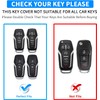QBUC for Ford Key fob Cover,ABS Plastic Car Key Case