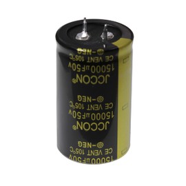 2 Pieces 50V 15000uF 30x50 30x50mm 2 Pin Solder Snap-in Terminal Electrolytic Capacitor