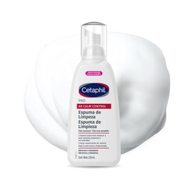 Cetaphil Pro AR Calm Control Espuma de Limpieza Facial Piel Sensible 236 ml  Con glicerina, alantoína y cafeína limpia sin resecar, alivia ardor,...  