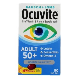 Ocuvite Adulto 50+ Cápsulas Oculares Luteína Zeaxantina Omega-3 90 Unidades