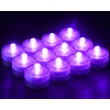 KOABY 12 Pack Submersible LED Lights, Waterproof Tea Lights Flameless