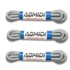 AOMIDI Shoelaces Round Athletic Shoes Lace (3 Pair) - for