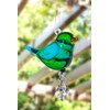 Pretty Little Bird - Emerald Green - Robin Suncatcher, Handmade