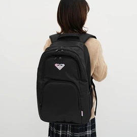 Roxy RBG251302 Go Out Plus Backpack, 1.2 gal (30 L), Black x Pink, multicolor (black / pink)