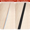 ToLanbbt 10Ft Floor Transition Strip Self Adhesive Carpet to Tile