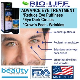 A. Bio Cell Anti aging Serum Bio Life Serum FOR MEN Anti Wrinkle Eye Puffiness
