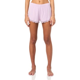 P.J. Salvage Women's Loungewear Lacey Basics Short, Lavender Glow, X-Small