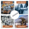 sourcing map 5Pcs 5/16"(8mm) Dia Round Aluminum Rod, 6"(153mm) Long
