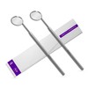 MJW 2pc Dental Mirror for Teeth Care, Lash Extensions &