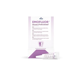 Emofluor Desens Professional Gel, quickly desensitizes with CUROLOX® technology and protects sensitive teeth.