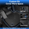 Hutisya-Floor Mats & Cargo Liner Set Fit for Chevrolet Chevy