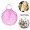 sourcing map Cotton Mesh Bag, 15x13.8 Reusable Washable Mesh Net
