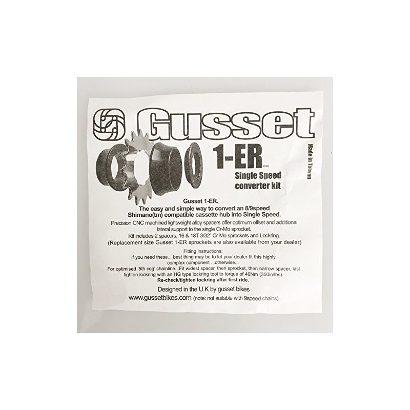 Gusset Single Speed Converter -