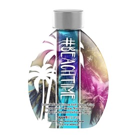 QLV Ed Hardy #Beachtime Dark Indoor Outdoor Coconut Infused Tanning Lotion 13.5oz