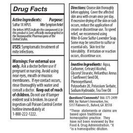 Mite Cream & Bite Relief - 10% Natural Blend Sulfur Cream for Multi-Purpose Bites, Redness, Itching, & Irritation | Safe for Kids and Adults | Fast & Effective for All Skin Types| 4 oz