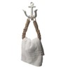 ROXLLGJC Nautical Rope Toilet Paper Holder Coastal Towel Holder with
