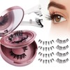 Premium Magnetic Eyelashes Set - 2 Pairs with Applicator |