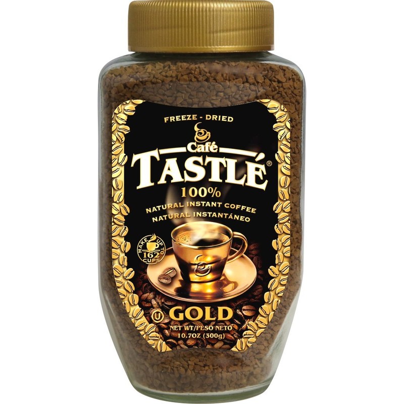 Cafe Tastle Gold Freeze Dried Instant Coffee, 10.7 Ounce