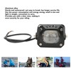 LED Electric Bike Light Aluminum Alloy High Brightness Bicolor Lens