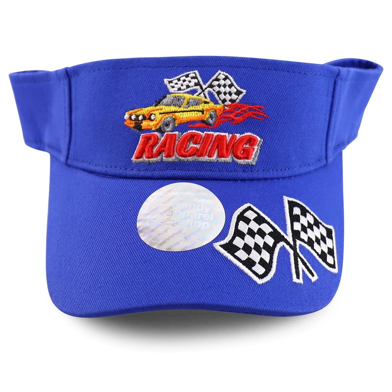 Trendy Apparel Shop Racing - Gorra de visera bordada en