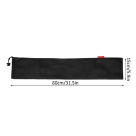 VGEBY Tent Pole Storage Bag, Pack of 2 Camping Accessories Bag, Multifunctional Portable Tent Canopy Pole Storage Bag