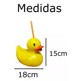 Pato Chela Paquete De 5 Vasos Para Michelada En Forma De Pato
