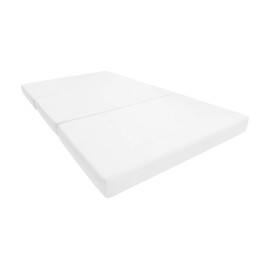 Danfuton Twin Trifold Foam Bed, Shikibuton, Sleepover Ottoman Mattress 4x39x 75 White