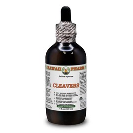 Hawaii Pharm Europe Cleavers (Galium Aparine) Above Ground Dry Parts Alcohol-free Liquid Extract Glycerite 120 ml