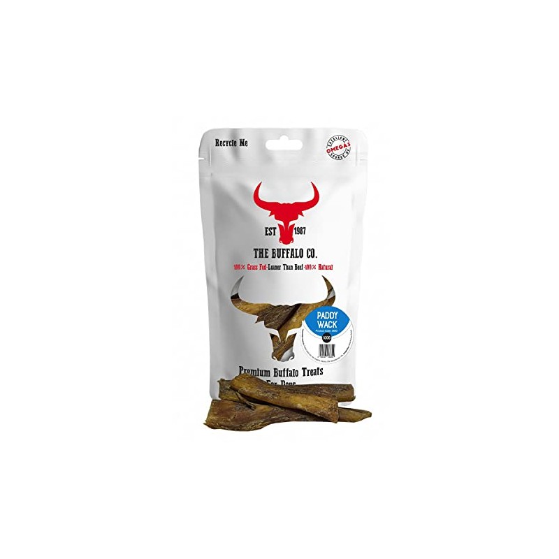 The Buffalo Co. Paddywack Treats For Dogs 100g