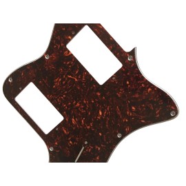 No Brand Pickguard For Fender 72 Telecaster Thinline PAF Guitar -4-Ply-BROWN TORTOISE