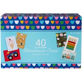 PRO4ALL Hand Crafted All Occasion Greeting Card Collection, 40-count NEW MODEL