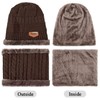 UMIPUBO Hat Scarf and Glove Set Unisex Winter Warm Thermal