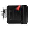 NOOTO LLK-PAD Black RV Paddle Entry Door Lock Latch Handle