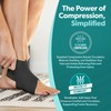 BraceAbility Elastic Ankle Support Brace - Lightweight Slip on Foot