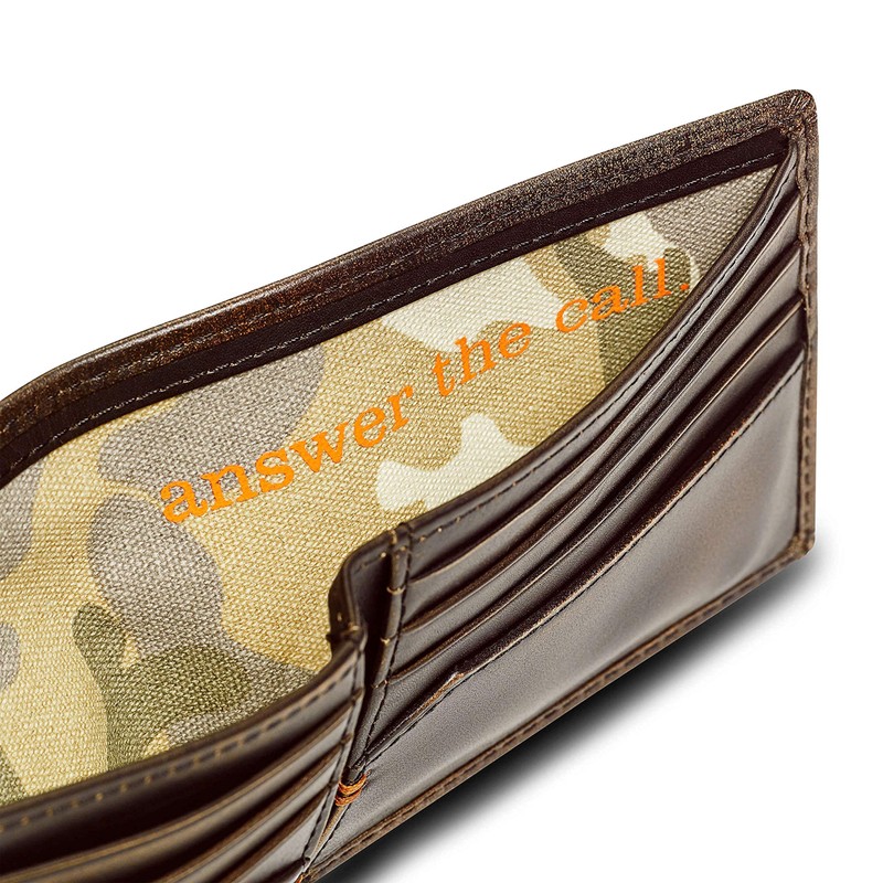 HoJ Co. Duck Bifold Wallet for Men | Outdoor Sportsman