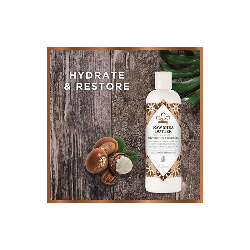 Nubian Heritage Body Lotion For Dry Skin Raw Shea Butter