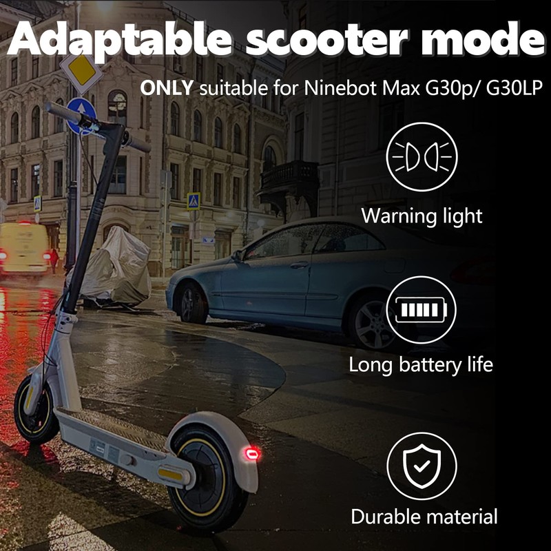 Felixstory Rear Tail Light, Electric Scooter Light Stoplight for Sgeway