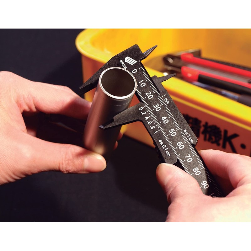 Niigata Seiki SK Plastic Caliper Quick Scale 3.9 inches (100