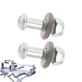 Hayaww 2 x Tile Cutting Wheels Suitable for 16 x 6 x 3 mm Ceramic Cutting Wheel with Screw Set Matching Replacement Cutting Wheels for Tile Cutters and Tile Pliers (A)