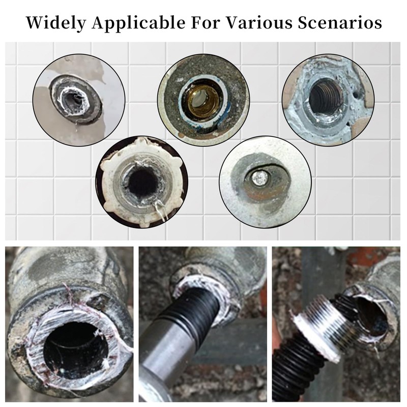 Damaged Screw Extractor Set, 6 Different Sized Screw Extractor, Easy