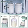 MQUPIN Breast Milk Cooler 20oz with Temperature Display 24Hours 360°
