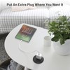 Mini Desktop Power Hub Grommet Socket, Flush-Mount Desk Outlet Build-in