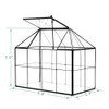 Large Glass Terrarium House Planter – Succulent Plant Glass Greenhouse