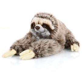 Sloth, Realistic Plush, Dangling, Animal, Animal, Plush Toy, 13.8 inches (35 cm), Length 13.8 inches (35 cm), Cute Educational Toy, Christmas, Birthday, Present, New Year, Gift, For Ages 6 and Up