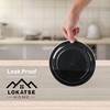LOKATSE HOME 32 oz Round Meal Prep Containers with Lids