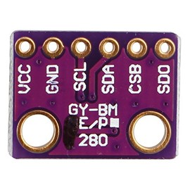 HALJIA GY-BME280-3.3 High Precision I2C SPI Breakout Barometric Pressure Temperature Humidity Digital Sensor Module Board for Arduino Raspberry Pi ARM DIY Etc.